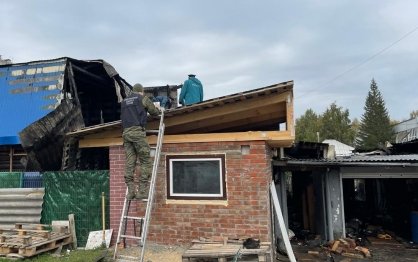 Возбуждено уголовное дело о гибели при пожаре малолетнего ребенка в городе Бердске